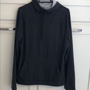 Men’s Nike dry fit hooded sweatshirt sz large